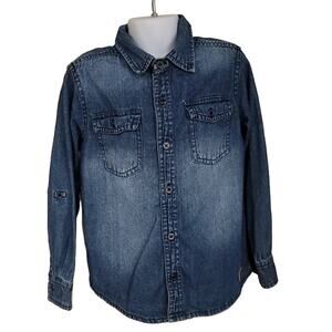 $10 Sale 7 For All Mankind Boys Denim Shirt